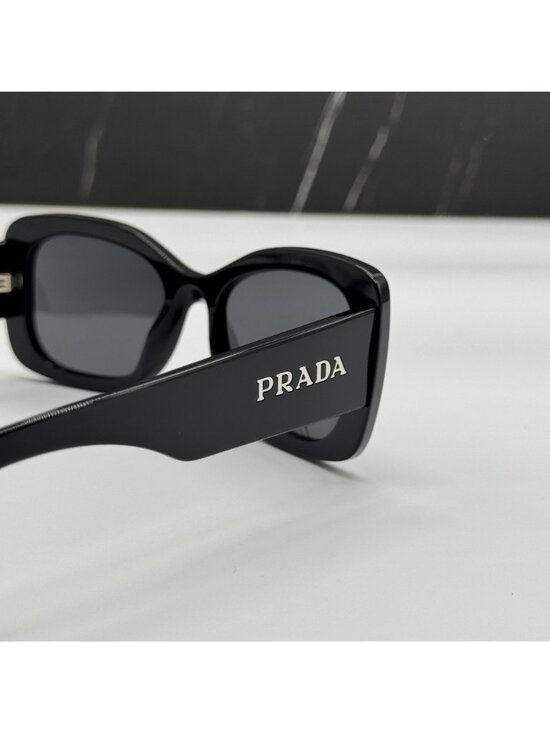 Prada PRA08S 1AB5S0 Black Women Sunglasses Authentic NEW main image 5